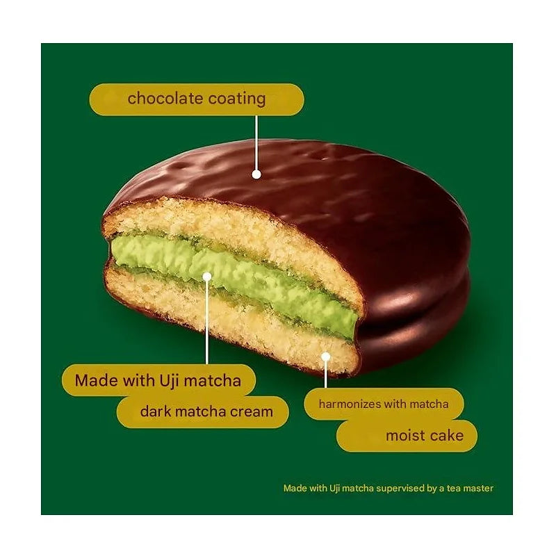 Lotte Choco Pie Party Pack | Teamaker's Masterpiece Dark Matcha