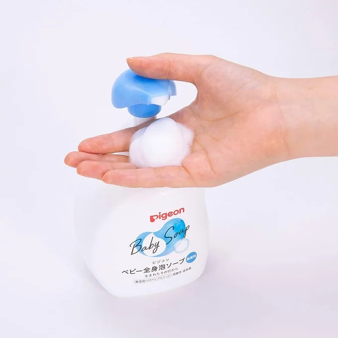 Pigeon Baby Full Body Foam Soap | 16.9 fl oz (500 ml)