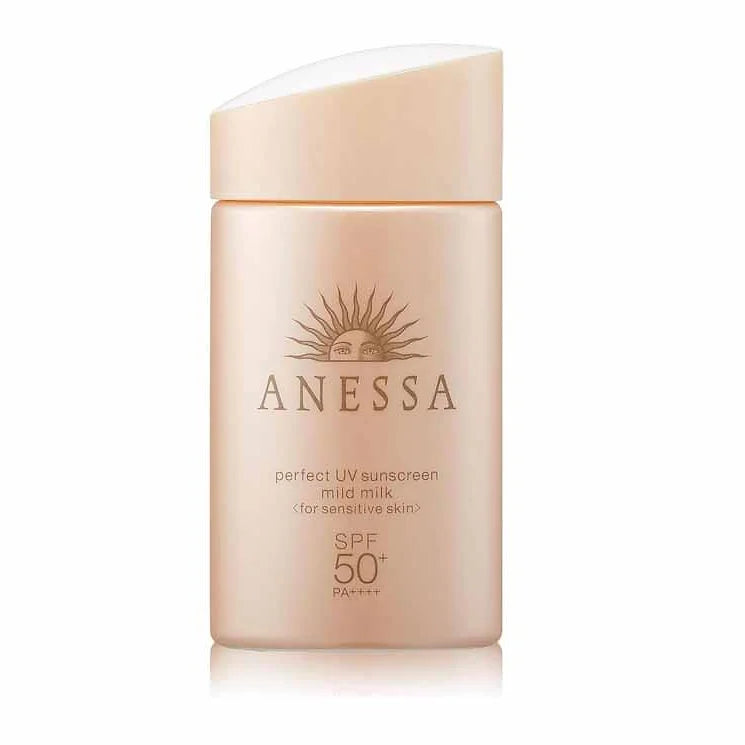 ANESSA Perfect UV Mild Milk – SPF 50+ PA++++ | Unscented | 60 mL