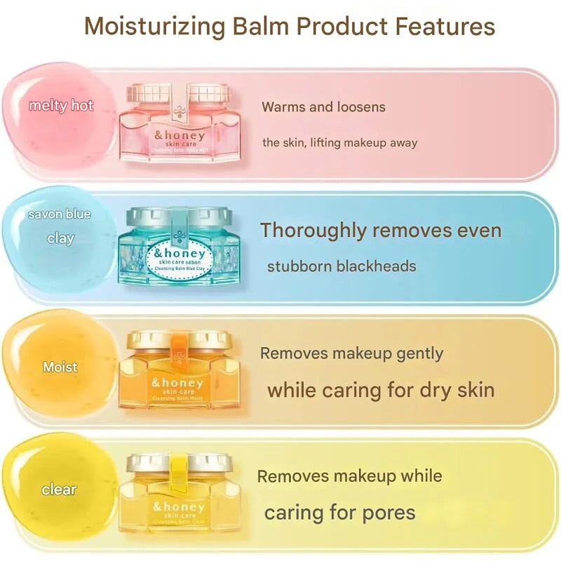 & Honey Cleansing Balm Clear Sakura Limited