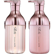 ReFa MILK PROTEIN Set (Pink) is a premium Japanese hair care duo designed to repair, strengthen, and deeply moisturize damaged hair.