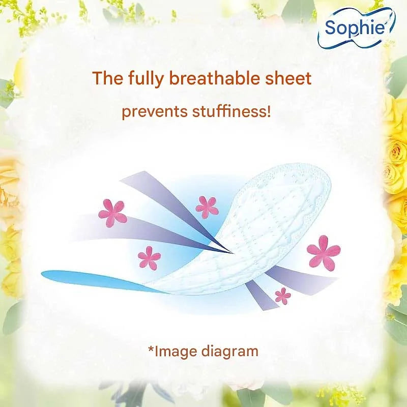 Sofy Kiyora Panty Liners, Ylang-Ylang & Citrus Scent – 72 Sheets × 3 Packs