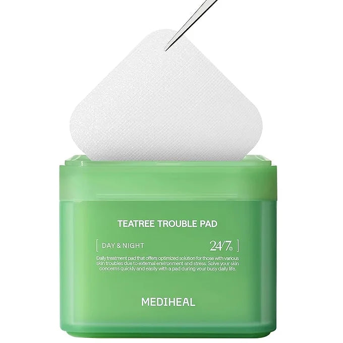 MEDIHEAL Square Toner Pads | 100 Sheets (6.7 fl oz / 170 ml)