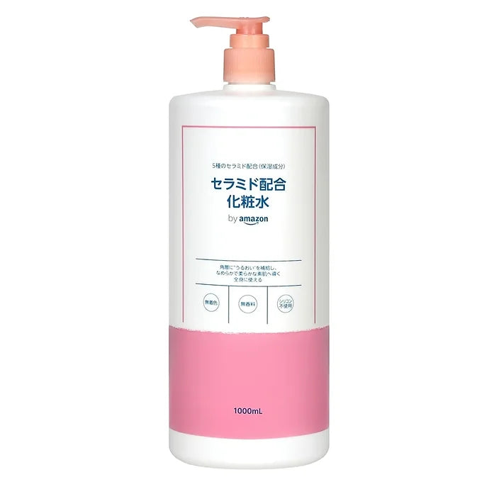 by Amazon Ceramide Lotion (1 Liter) | Large Capacity | Fragrance-Free