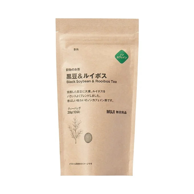 MUJI Black Soybean & Rooibos Tea set of 5/10
