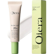 Qiera Azelaic Acid Cream is a treatment cream formulated with a high concentration of 20% raw azelaic acid to help manage acne, excess oil, visible pores, and uneven skin texture.