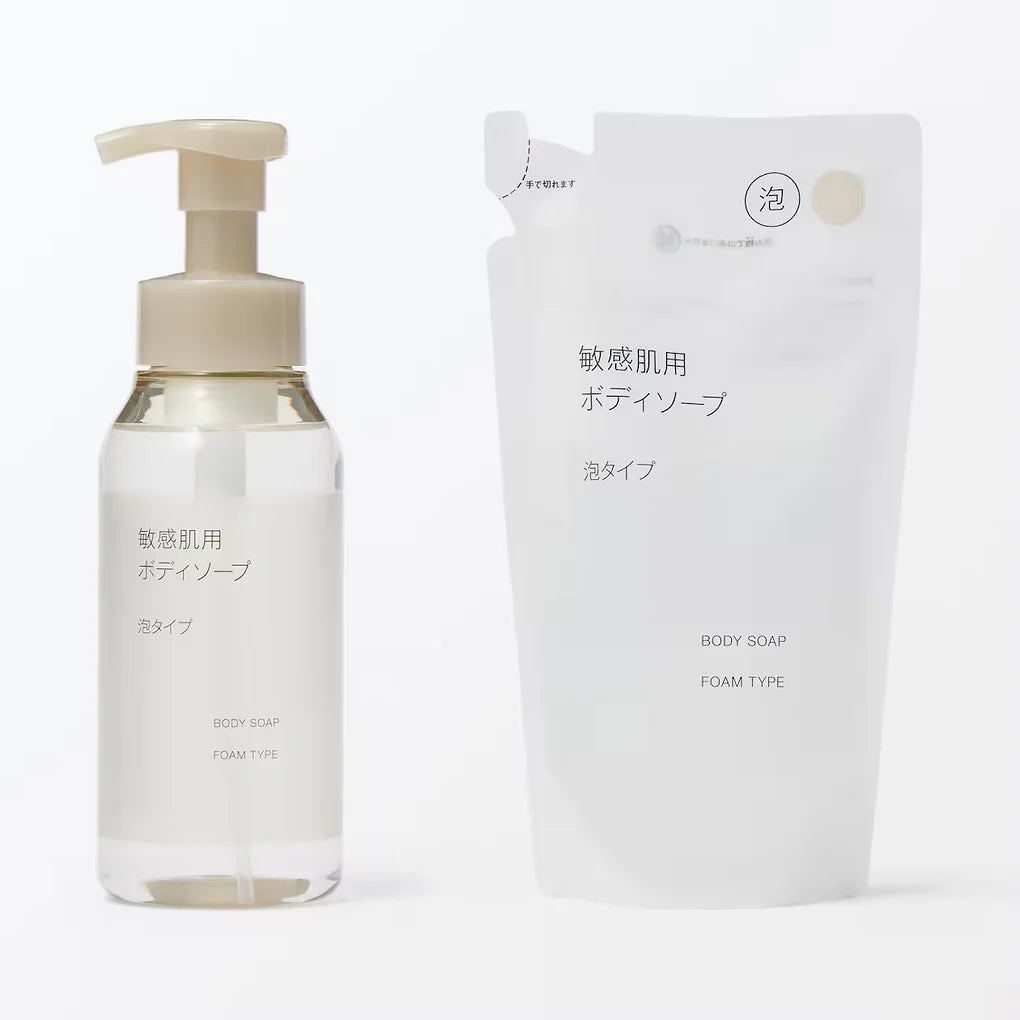 Muji Sensitive Skin Body Soap – Foam Type 400 mL