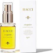 HACCI Escapion Face OilThis facial oil from HACCI is a luxury moisturizing oil designed to give the skin deep hydration, glow, and softness.