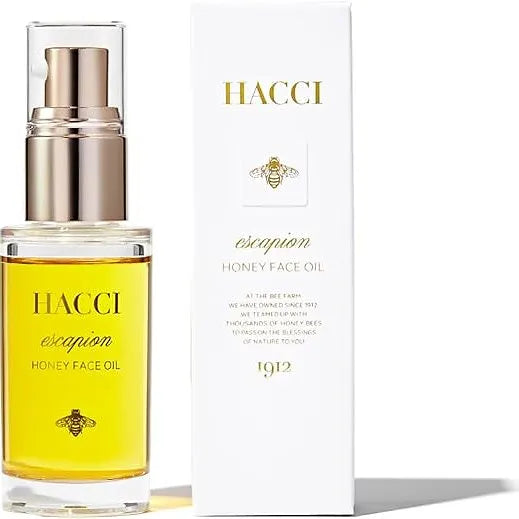 HACCI Escapion Face OilThis facial oil from HACCI is a luxury moisturizing oil designed to give the skin deep hydration, glow, and softness.