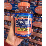 Fish Oil Pure Alaska Omega, 450 capsules.