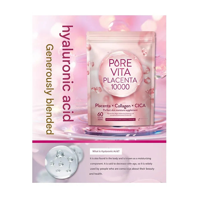 Pure Vita placenta (50x Concentrated) 30 Day Supply