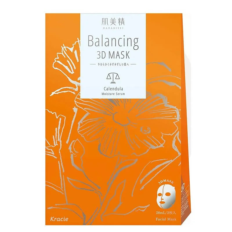The Hadabisei Balancing 3D Mask Moisture Serum is a premium 3D-fit sheet mask designed to restore and maintain your skin’s natural moisture balance.
