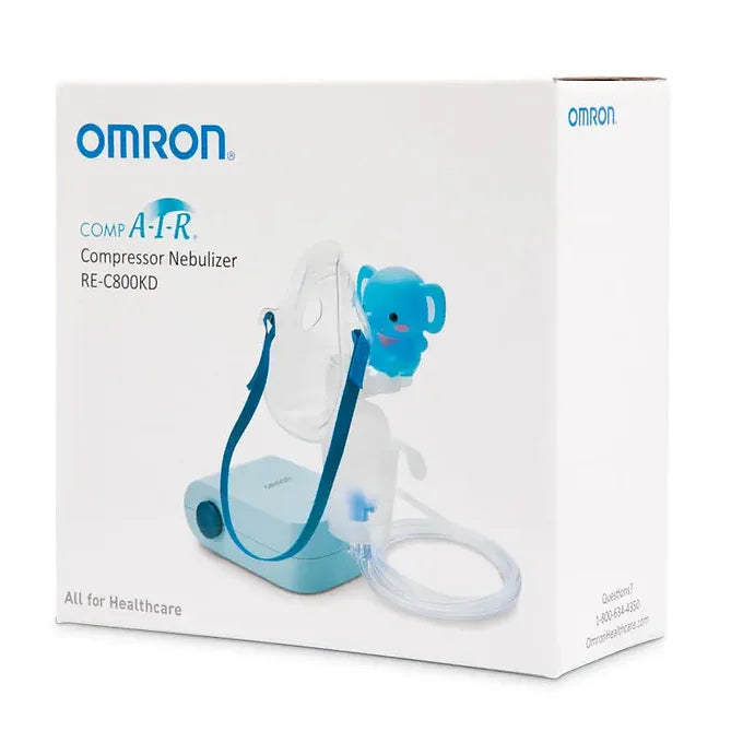 Omron CompAir Compressor Nebulizer with Accessories for Children and Adults
