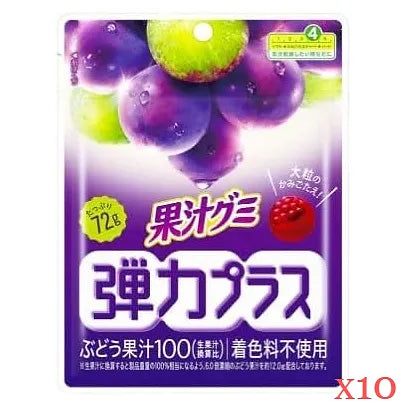 Meiji Juice Gummies – 10 Bags of Your Favorite Flavor