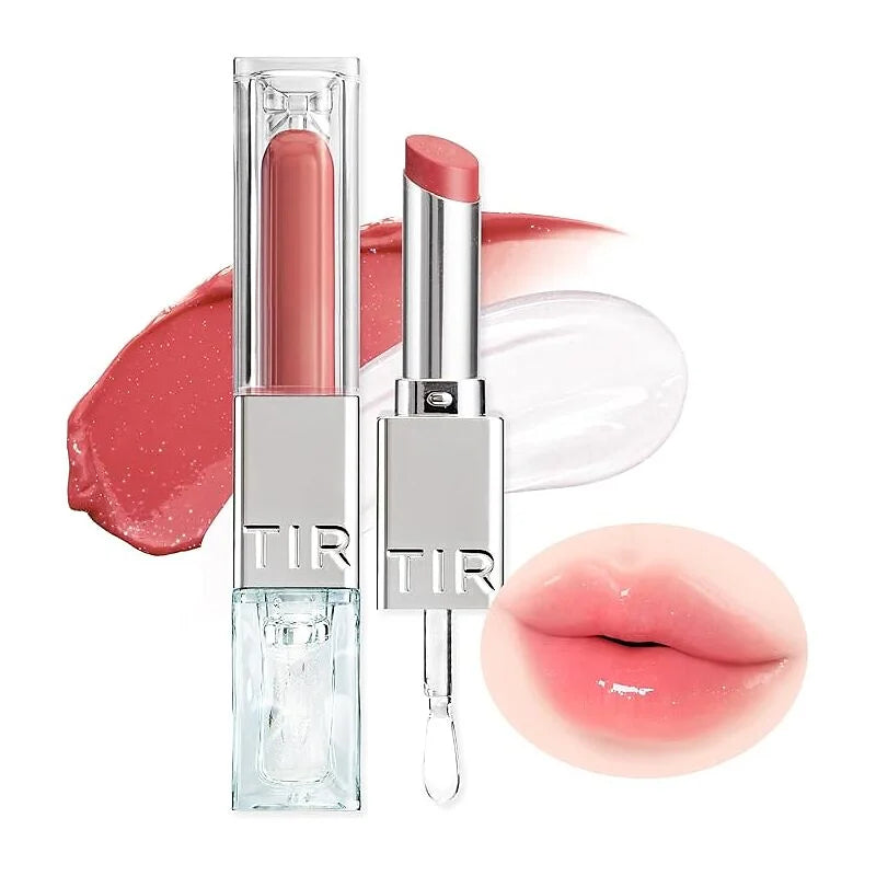 TIRTIR Melting Glow Dual Lip Balm + Plumper (1.5g + 1.5g)