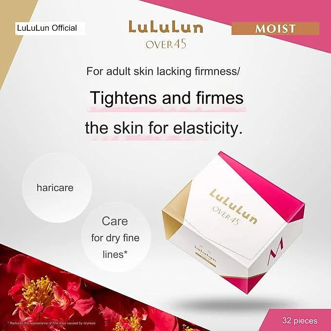 Lululun Over45 Face Mask – 32 Sheets  Japan