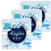Sofy Kiyora Panty Liners, Unscented – 72 Sheets × 3 Packs (Total 216 Sheets)