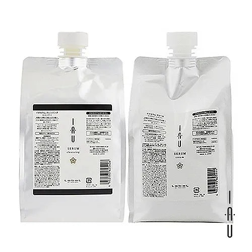 Lebel IAU Serum Cleansing 1000ml & Serum Cream 1000g Set