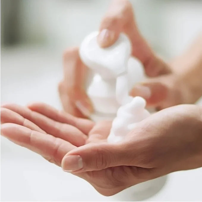 Curél Foaming Facial Wash – Gentle, Hydrating Cleanser for Sensitive Skin