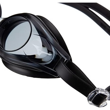 Mizuno N3JE6010 Swim Goggles, Cushion, FINA Approved, Smoke