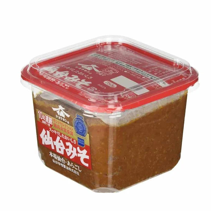 Sendai Miso Authentic Miso Paste Cup – 26.5 oz (750 g)