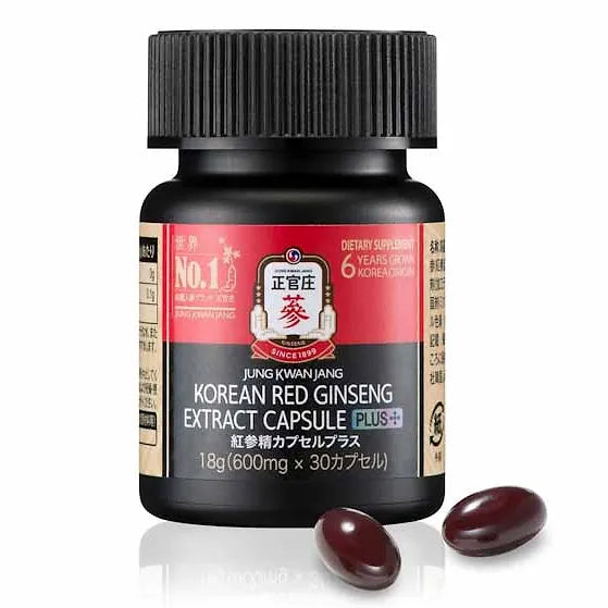 Jongganjang Red Ginseng Capsule Plus – 30 Capsules
