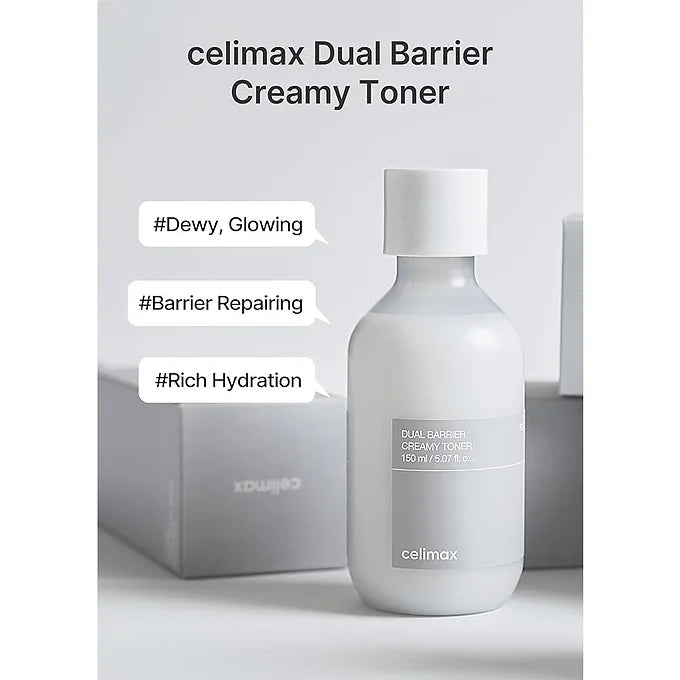 CELIMAX Dual Barrier Cream Toner – 5.1 fl oz (150 ml)