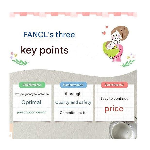 FANCL Mama Lula Folic Acid & Iron Plus, 30 Day Supplement