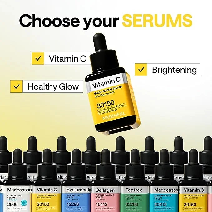 Mediheal Vitamin C Brightening Serum with Niacinamide – 1.4 fl oz (40 ml)