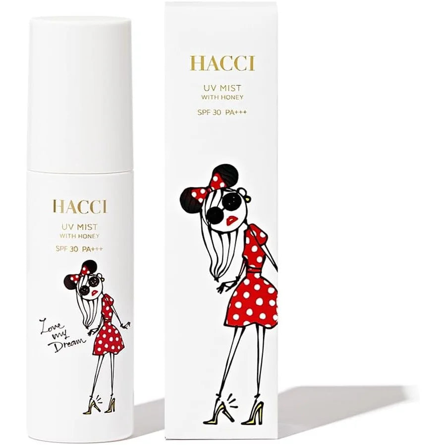 HACCI Sunscreen Mist DI Disney SPF30This is a lightweight sunscreen mist from HACCI designed for easy reapplication during the day.
