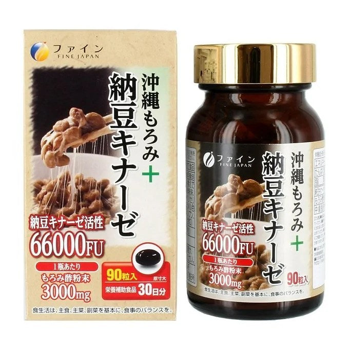 FINE Nattokinase 66000FU + Okinawa Moromi
