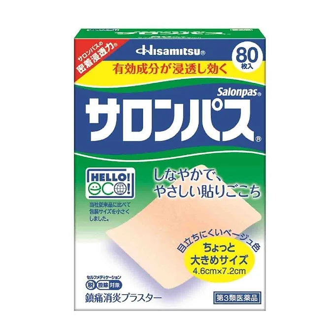 Salonpas Pain Relief Patches big size
