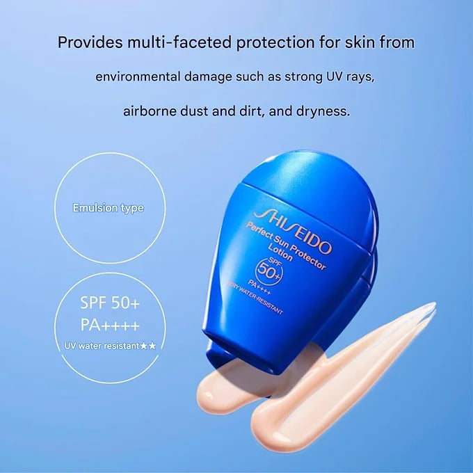 SHISEIDO Suncare Perfect UV Protector Lotion SPF50+ PA++++ (50ml)