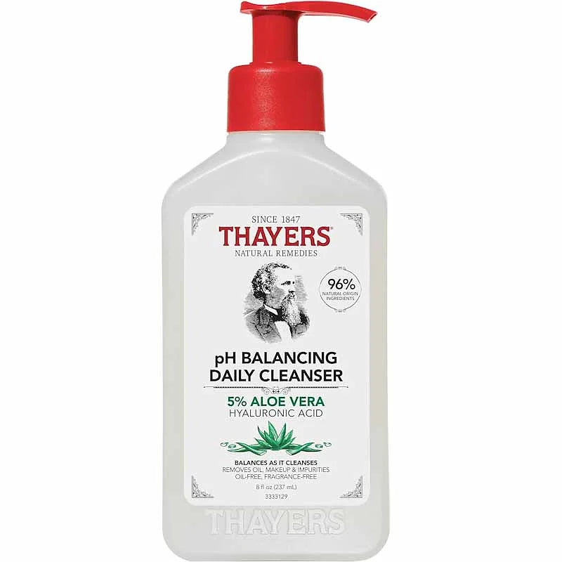 Thayers pH Balancing Daily Cleanser – 5% Aloe Vera & Hyaluronic Acid