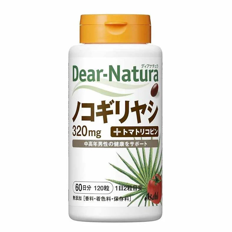 Dear-Natura Asahi Saw Palmetto, 120 Tablets (60-Day Supply)