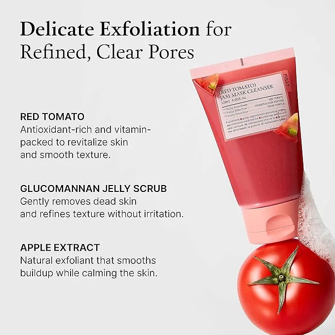 FULLY Red Tomato Jam Mask Cleanser (120 ml)