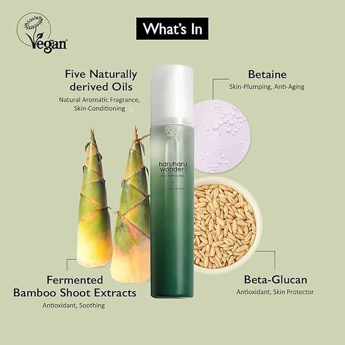 Haruharu Wonder Black Bamboo Mist Lotion – 150 ml (5.1 fl oz)