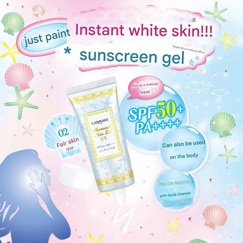 Canmake Mermaid Skin Gel UV 01 – SPF50+ PA++++ – 40g