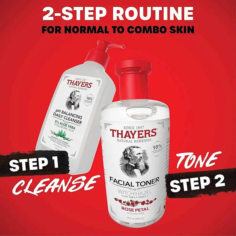 Thayers pH Balancing Daily Cleanser – 5% Aloe Vera & Hyaluronic Acid