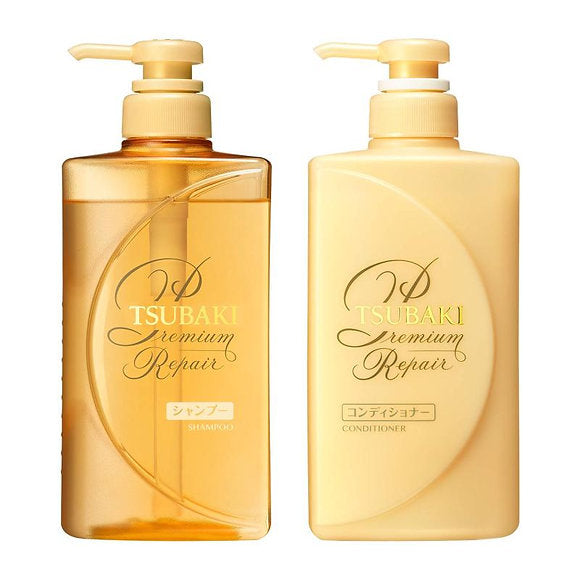 SHISEIDO Tsubaki Premium Repair Set, shampoo + conditioner set