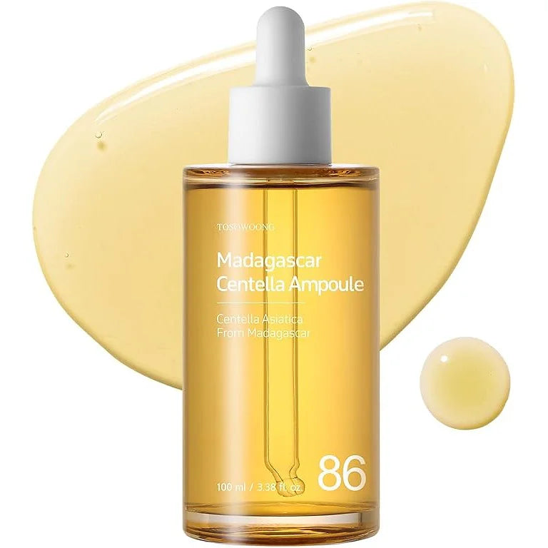 Soothe, hydrate, and protect your skin with Madagascar Centella Ampoule from TOSOWOONG.