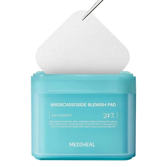 MEDIHEAL Square Toner Pads | 100 Sheets (6.7 fl oz / 170 ml)