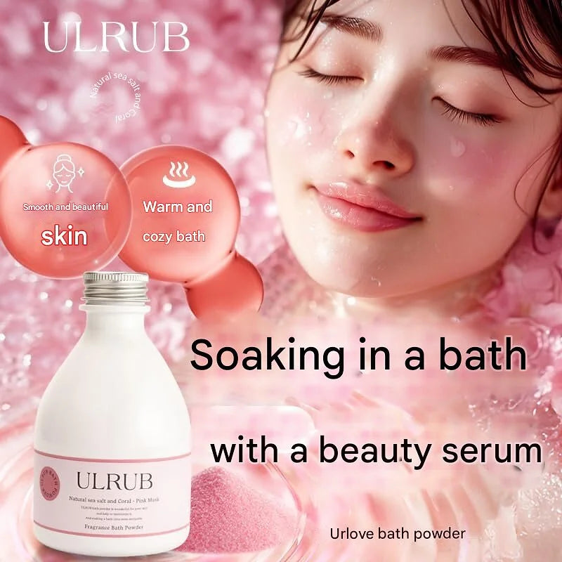 ULRUB Bath Powder – Luxury Epsom Salt Spa Bath (Lavender, 400g)
