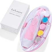 LeLante Baby Electric Nail File | Safe & Gentle Nail Clippers for Babies