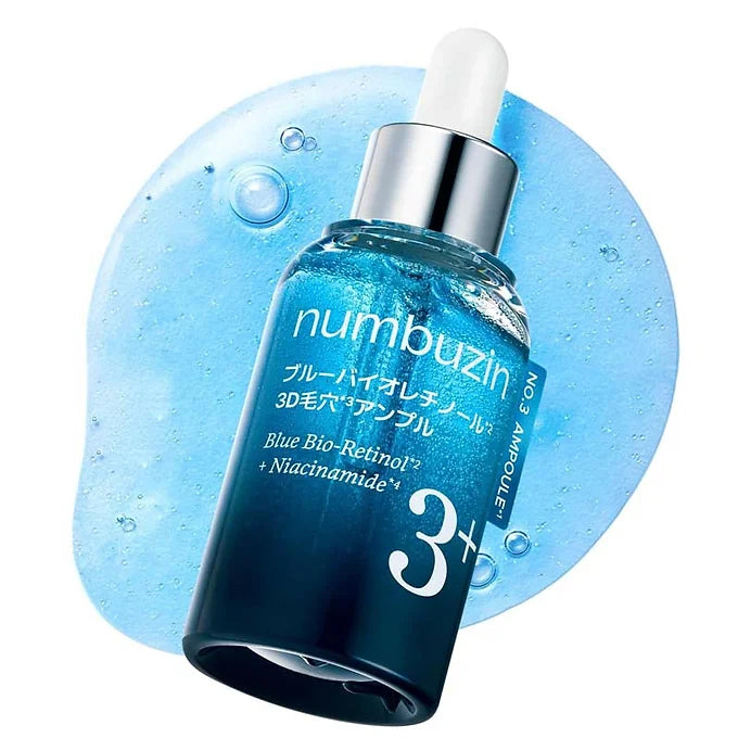 Numbuzin No.3 Blue Bioretinol 3D Pore Ampoule 30 ml (1.1 fl oz)