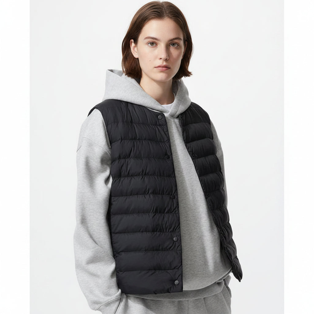 U Pufftec Compact Vest 487405/478569 Japan best brand