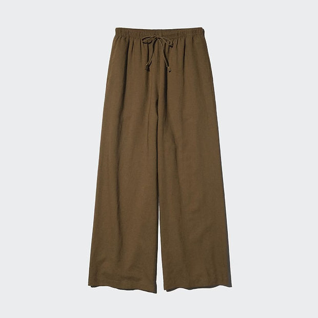 U Linen Blend Easy Pants 473791/482246 Japan best brand