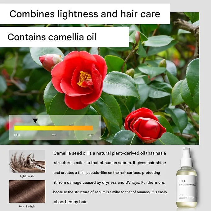 NILE Men's Hair Oil Non-Rinse Treatment (95 ml, Airy Light Apple Flower)