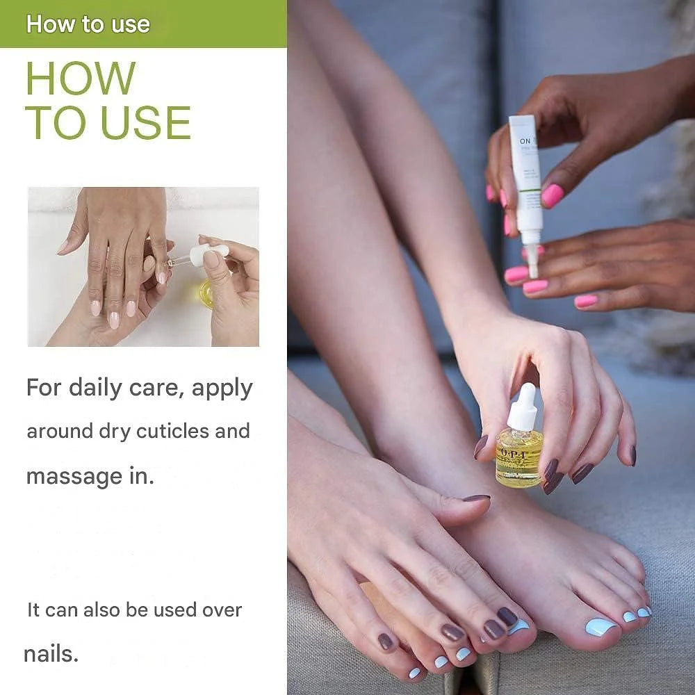 OPI Nail Oil, Moisturizing for Nails and Cuticles, 8.6mL (ProSpa Nail)