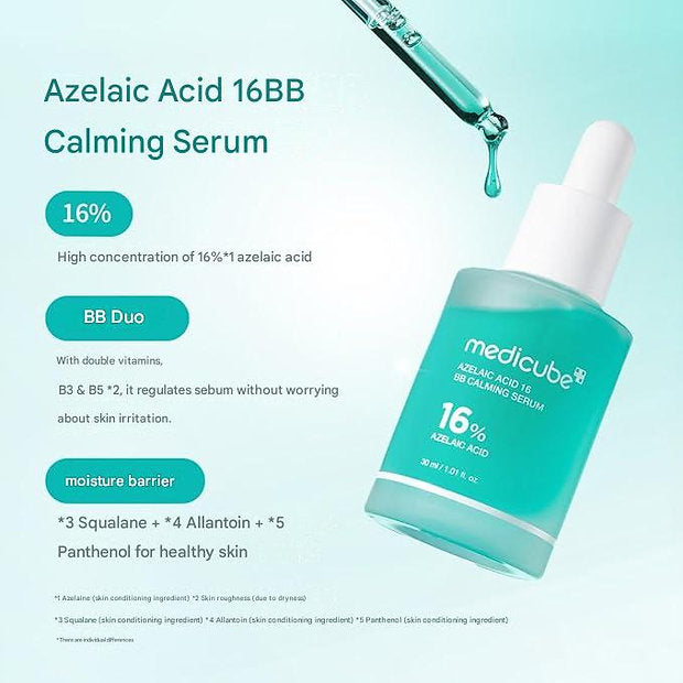 medicube Azelaic Acid 16% BB Calming Serum 30ml